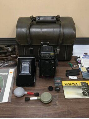 Yashica Mat 124 G Film Camera TLR Medium Format  Untested As Is